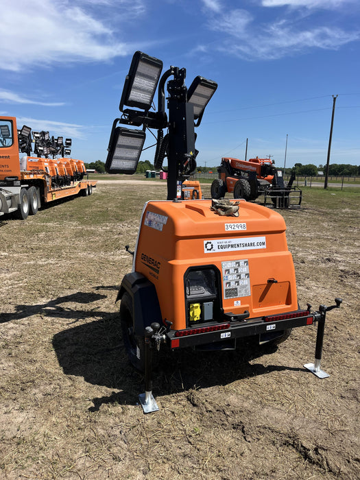 2024 Generac MLT2 Diesel, Flex Switch 120V Input, Powerzone Controller, 
(4) 320W LED Lights, 4kW Generator, 39.9 Gal Fuel Tank, 2" Ball, T3