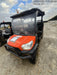 2022 Kubota RTV-X1140W-H Plastic Canopy, Windshield Acrylic Clear, LED Strobe Light, Wire Harness Kit, Back up Alarm