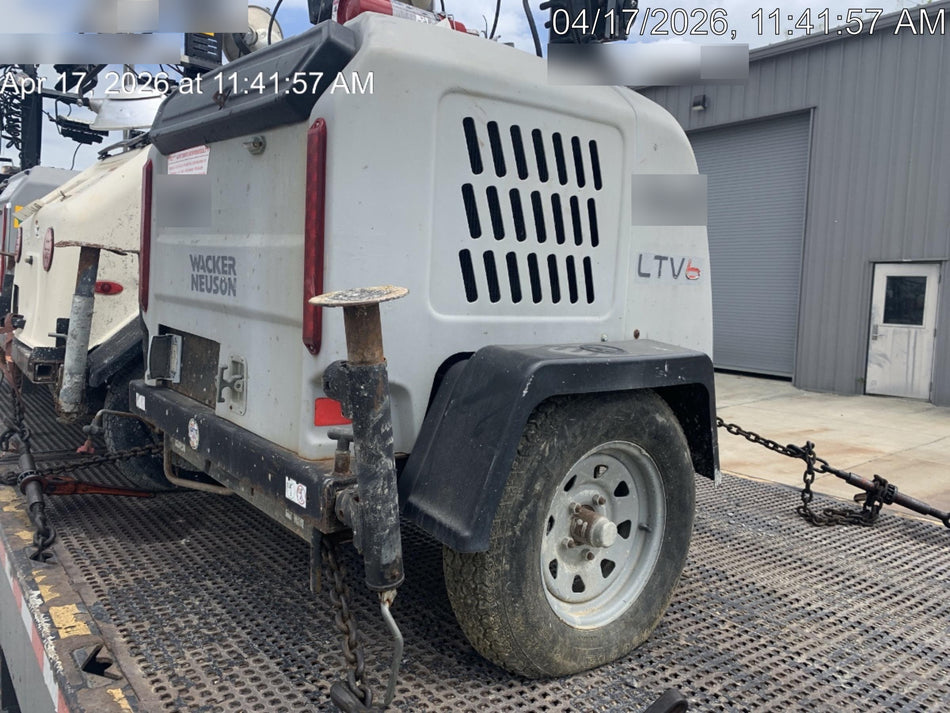 2018 Wacker Neuson LTV6L-MH Wacker Neuson LTV6L Mobile Light Tower w/Fuel Level Sensor Installed