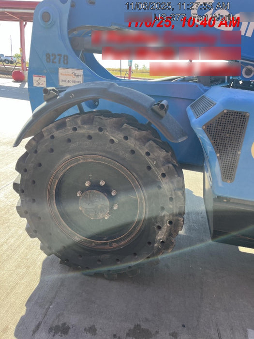 2018 Genie GTH-636 Genie GTH-636 w/Open ROPS, Solid Tires, Work Light/Beacon, 48" Carriage and Forks