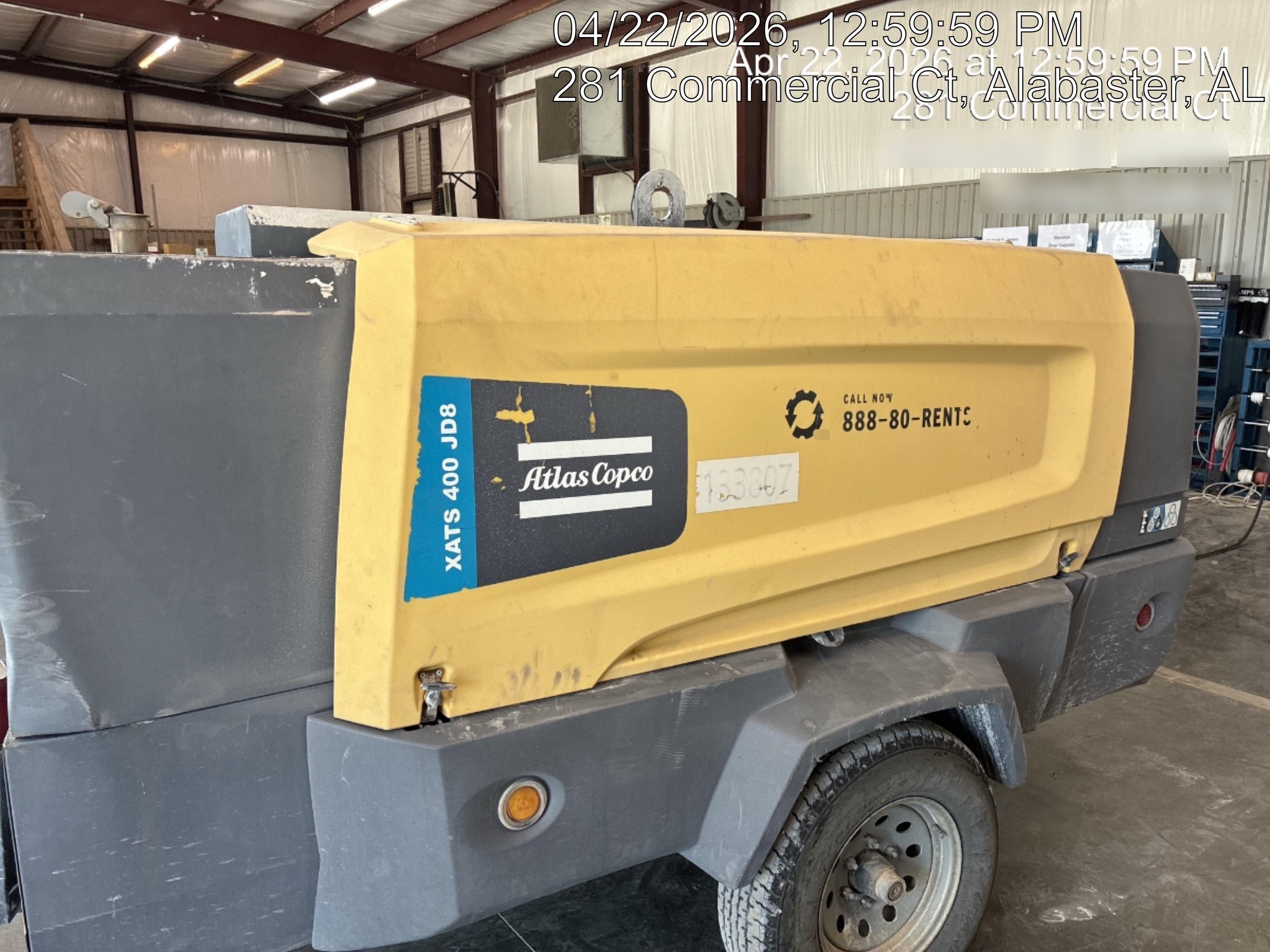 2020 ATLAS COPCO XATS 400 PFF