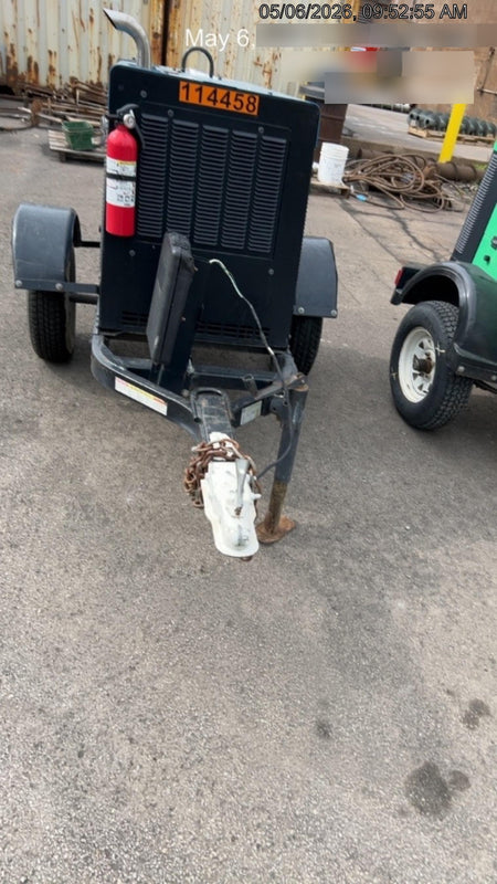 2020 Miller Electric BIG BLUE 400 Trailer Mounted Welder
