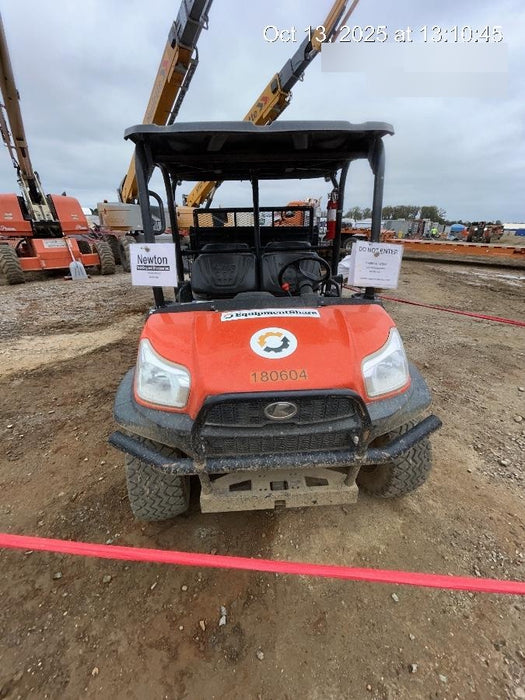 2021 Kubota RTV-X1140W-H Plastic Canopy, Windshield Acrylic Clear, LED Strobe Light, Wire Harness Kit, Back up Alarm