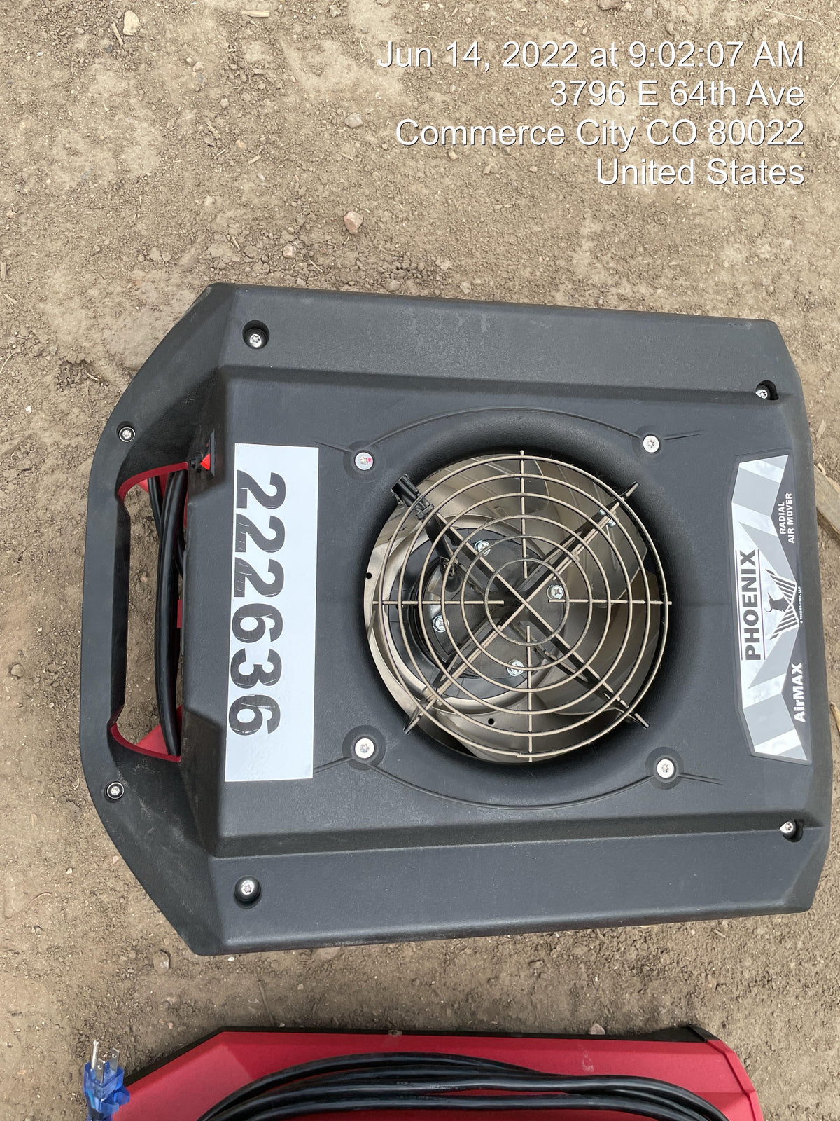 2022 PHOENIX AirMAX Radial Air Mover