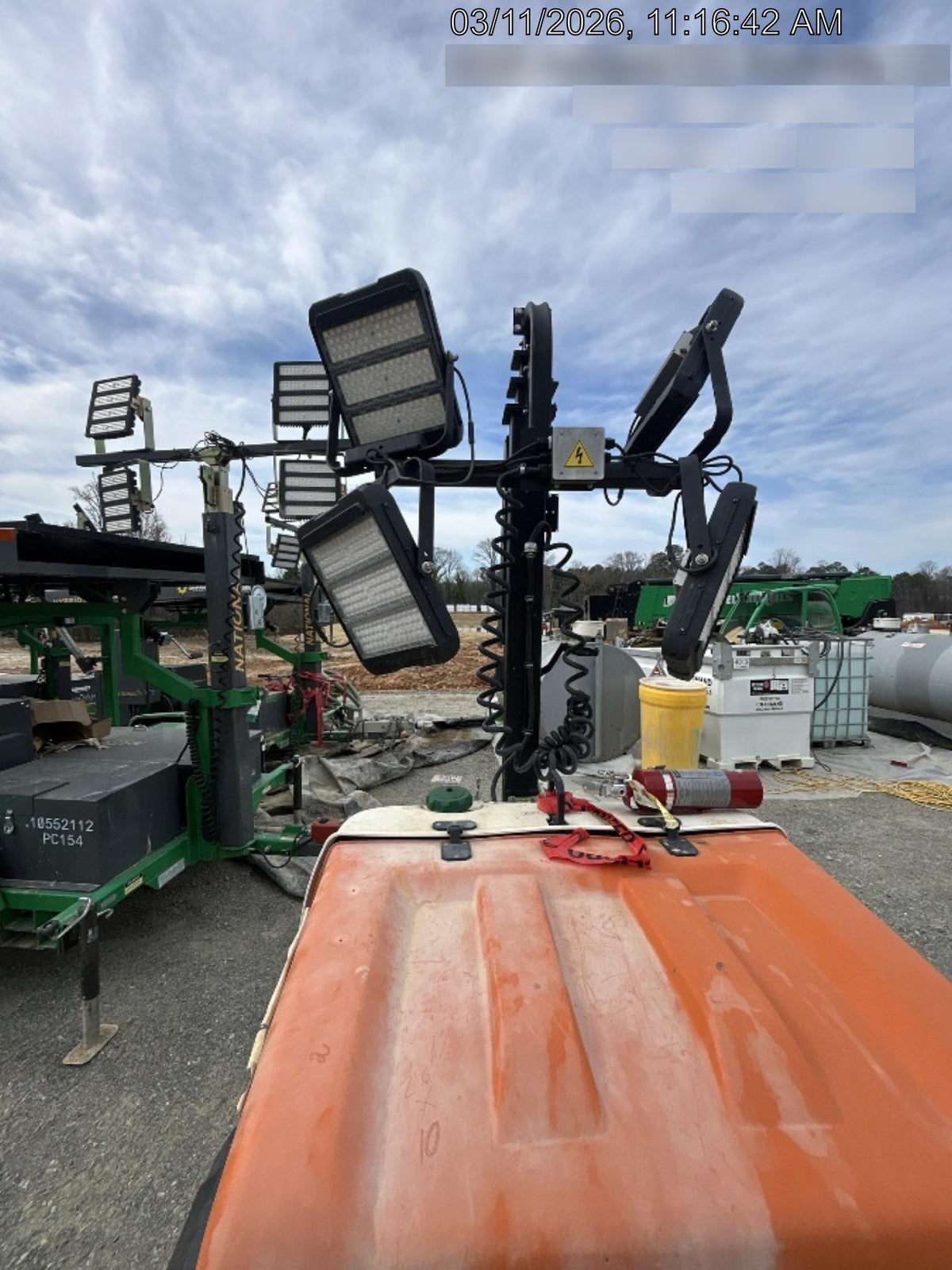 2023 Generac MLT2 Diesel, Flex Switch 120V Input, Powerzone Controller, (4) 320W LED Lights, 4kW Generator, 39.9 Gal Fuel Tank, 2" Ball, T3