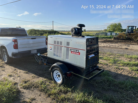 2021 Lincoln Electric Air Vantage 566 Air Vantage 566X Ready Pak 3 (includes trailer, cable rack, fender light kit); no telematics