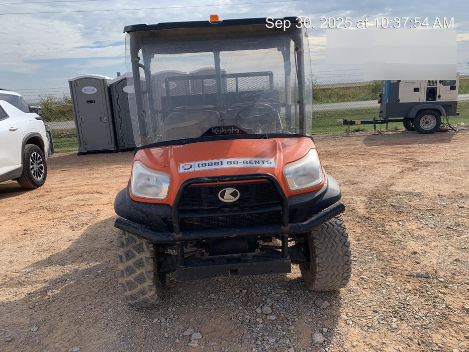 2021 Kubota RTV-X1140W-H Plastic Canopy, Windshield Acrylic Clear, LED Strobe Light, Wire Harness Kit, Back up Alarm
