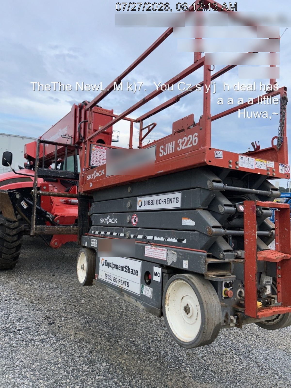 2019 Skyjack SJIII-3226 Standard w/Trojan Batteries