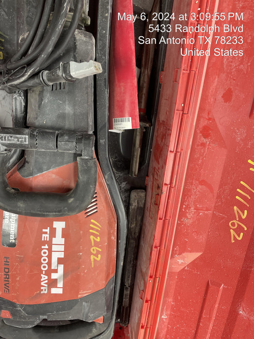 2020 HILTI TE 1000-AVR