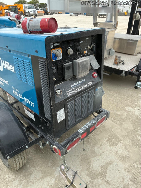 2025 MILLER ELECTRIC BIG BLUE 400