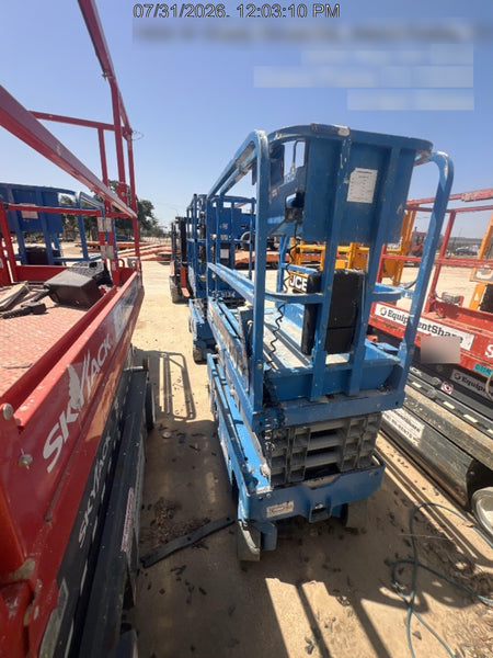2019 Genie GS-1930 Fixed Rails with Chain Entry
