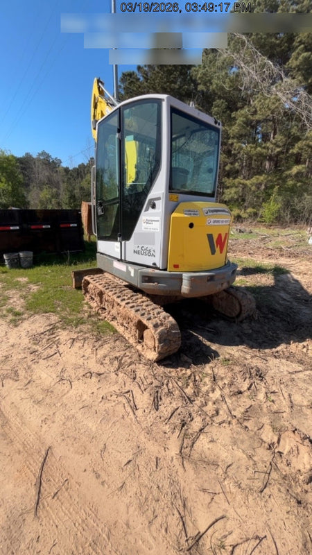 2019 Wacker Neuson EZ36 EZ36-MX, Track, Long, Cab w/QH Coupler, 12"/18"/24" QH HD Buckets