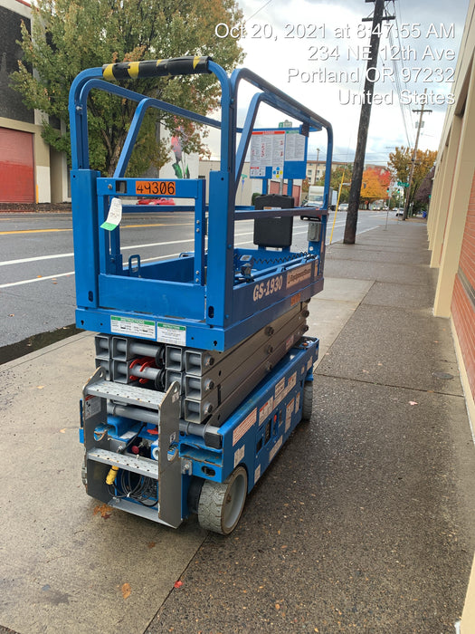 2019 Genie GS-1930 Half Height Swing Gate, 800W Inverter