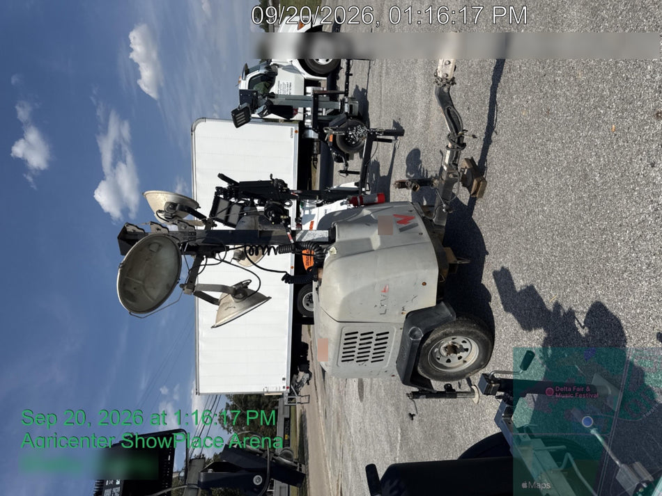 2019 Wacker Neuson LTV6K-LED Standard LED Towable Light Tower w/None