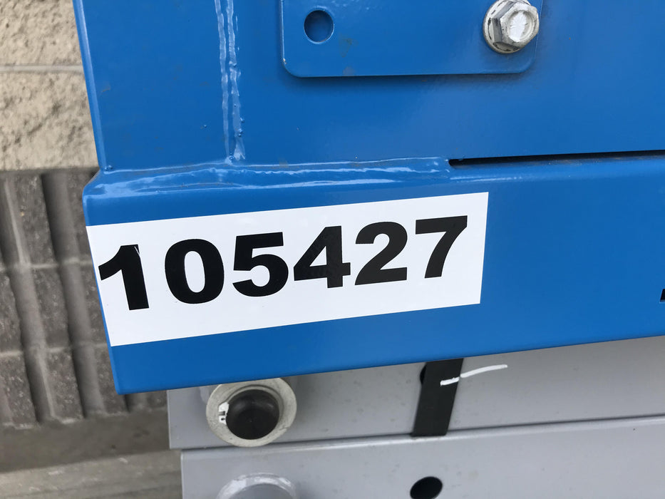 2020 Genie GS-1930 Fixed rails with chain entry gate - Pre A92.20, 800W Inverter