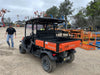 2022 Kubota RTV-X1140W-H Plastic Canopy, Windshield Acrylic Clear, LED Strobe Light, Wire Harness Kit, Back up Alarm