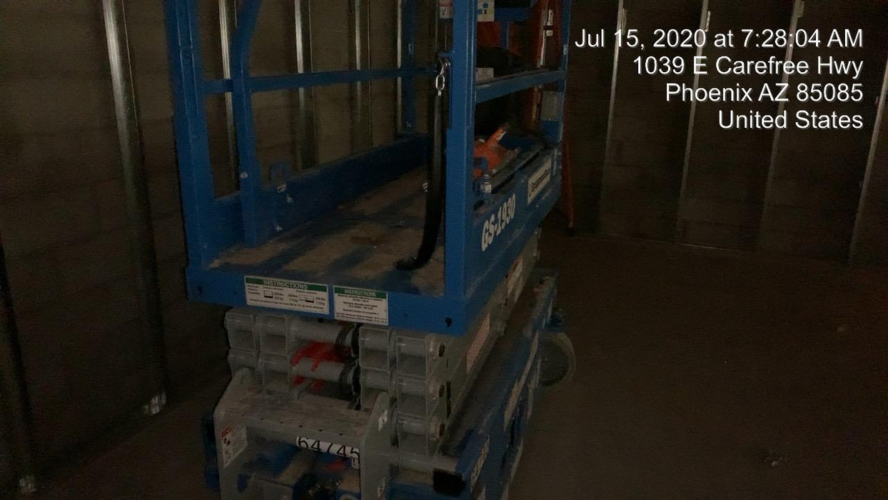 2020 Genie GS-1930 Standard Machine