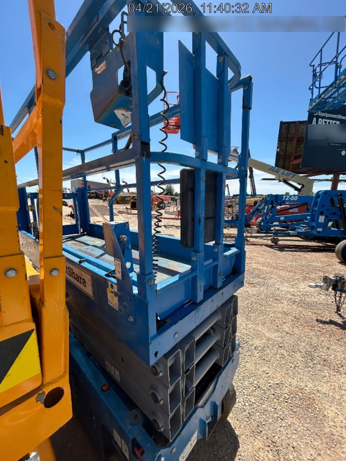 2018 Genie GS-2632 Genie GS-2632 w/Fixed Rail, Chain Entry