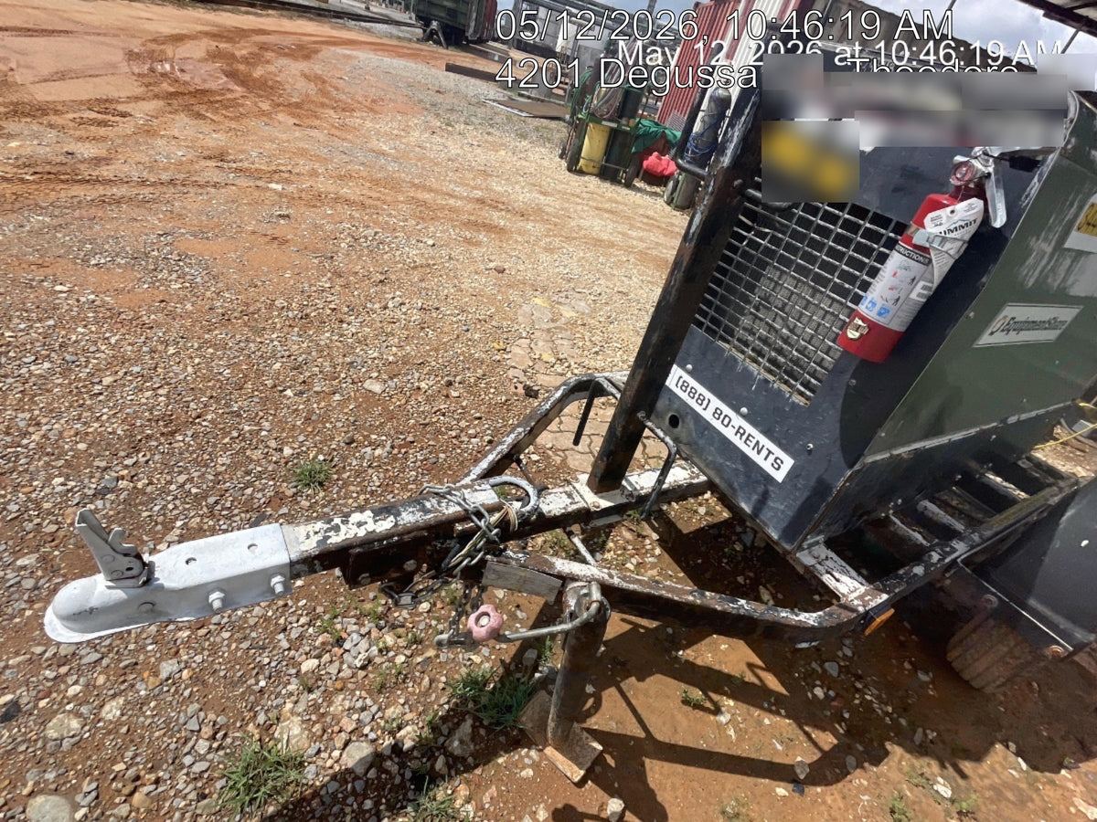 2019 Lincoln Electric Vantage 322 Welder Ready-Pak 3, Two wheel trailer, Fender and Light kit, Cable Rack