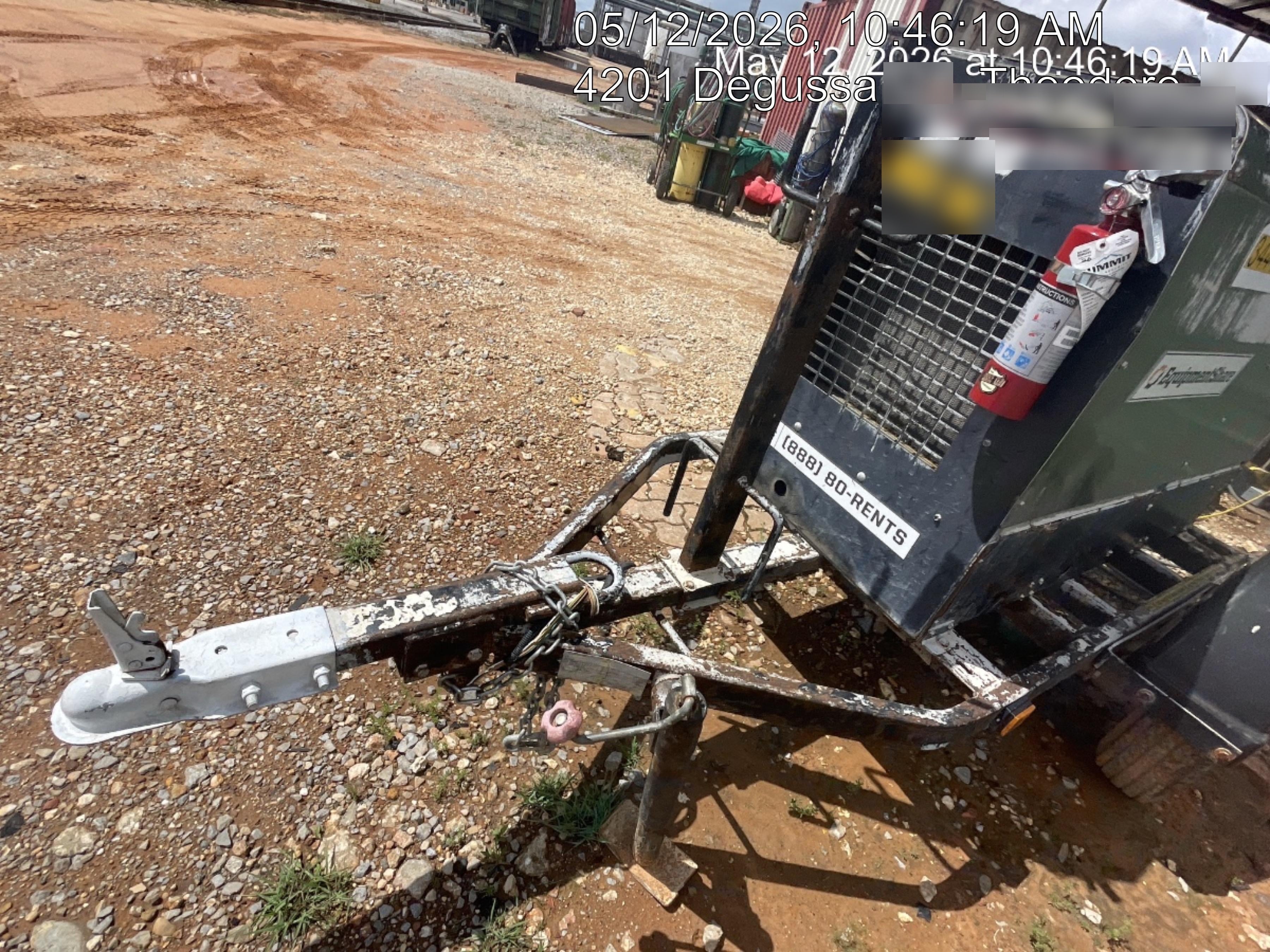 2019 Lincoln Electric Vantage 322 Welder Ready-Pak 3, Two wheel trailer, Fender and Light kit, Cable Rack