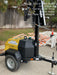 2022 Allmand NLV3GR (4) LED Light Fixture 350W, 23' Vertical Mast, 3kW Prime, Towable, ES Decals, T3