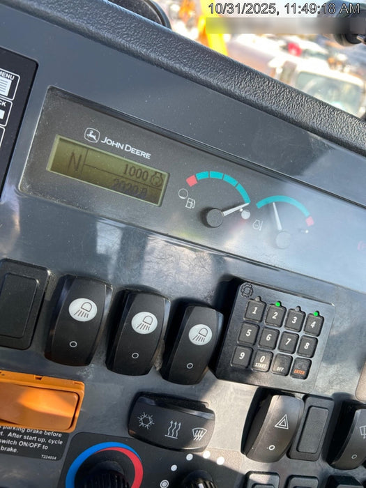 2020 John Deere 310LEP Cab/Heat/Air, 4WD, Standard Stick, Pilot Controls, 2 Way Hydraulics, TAG Manual QC