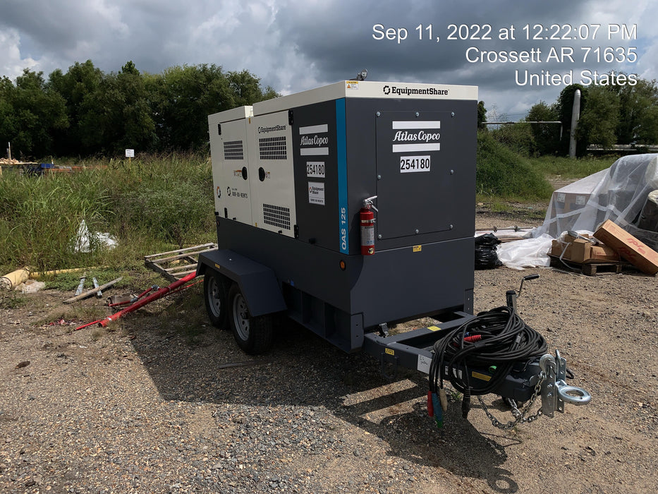 2022 ATLAS COPCO QAS 125