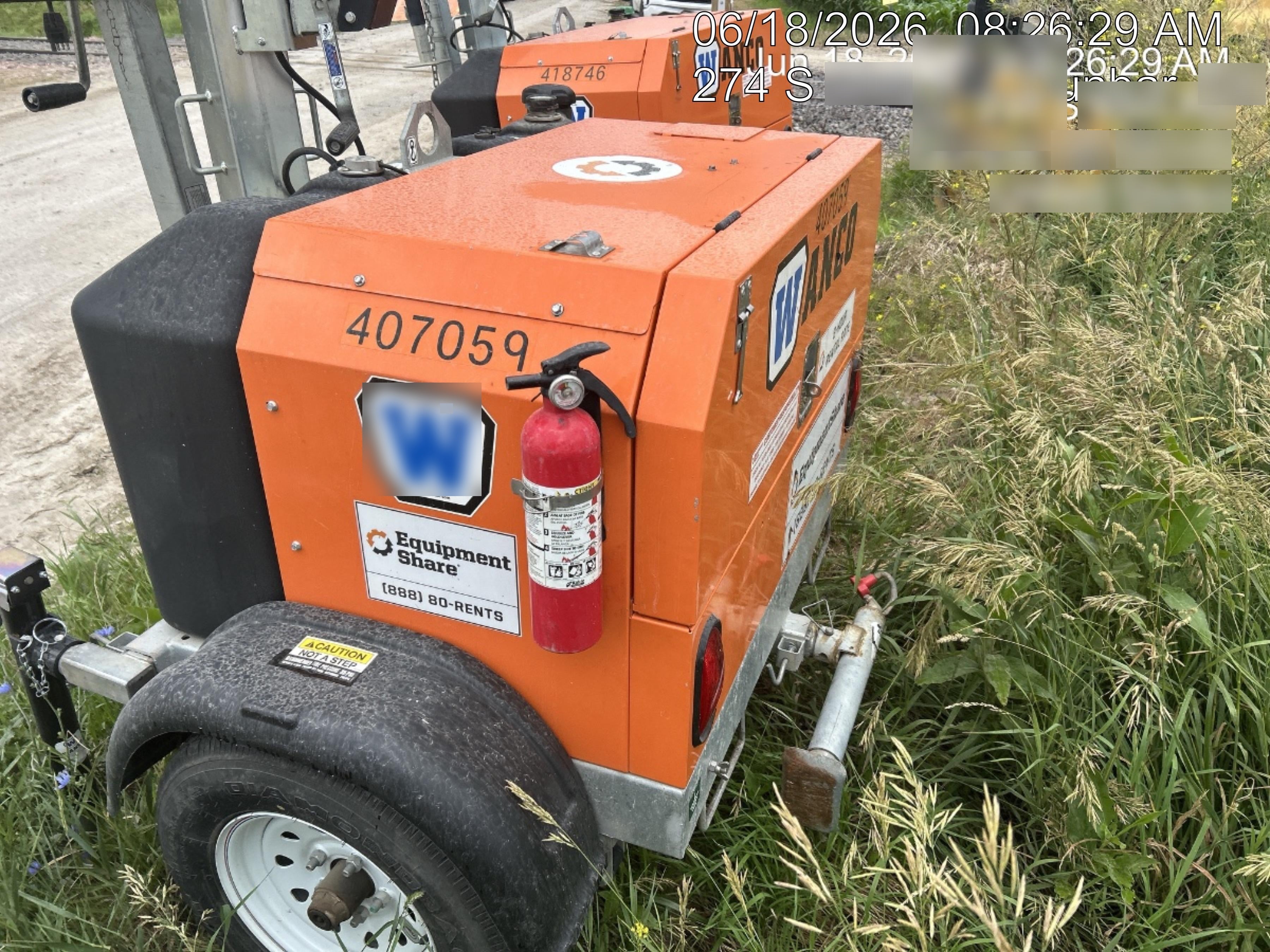 2024 Wanco WLTT-4MM4K Diesel, Deep Sea Controller, Shore Power Plug, Auto Start, (4) 350W LED Floodlights, 4kW Generator, 60 Gal Fuel Tank, 2" Ball, T3