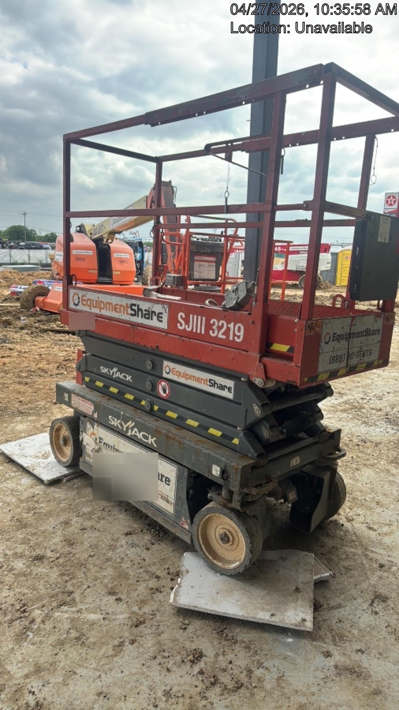 2019 Skyjack SJIII-3219 Skyjack SJIII3219 Standard w/Trojan Batteries