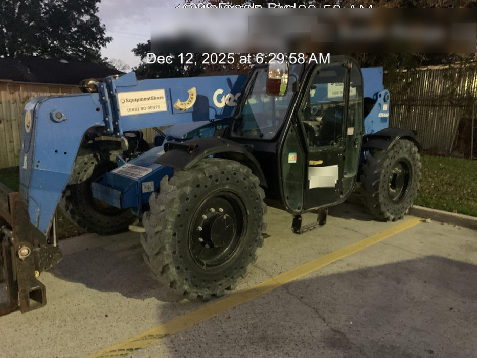 2019 Genie GTH-844 Genie GTH-844 w/Enclosed Cab w/HVAC, Work Lights, Solid Tires, Beacon, 60" Carriage and Forks