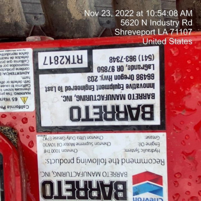 2022 BARRETO E2036RTKH-4MS