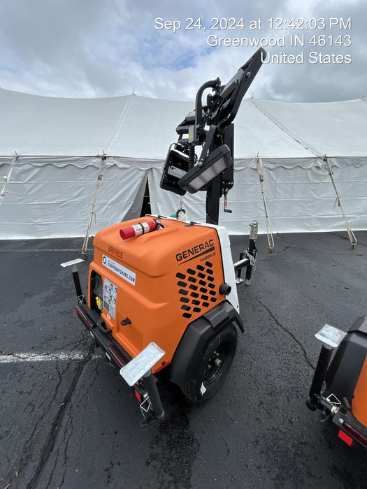 2024 Generac MLT2 Diesel, Flex Switch 120V Input, Powerzone Controller, 
(4) 320W LED Lights, 4kW Generator, 39.9 Gal Fuel Tank, 2" Ball, T3