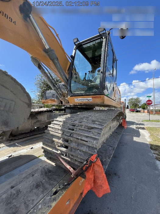 2015 Case CX210C CAB A/C, 9'-8" ARM, STEEL TRACKS, AUX HYD, THUMB