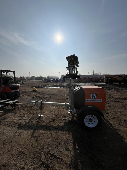 2024 Wanco WLTT-4MM4K Diesel, Deep Sea Controller, Shore Power Plug, Auto Start, (4) 350W LED Floodlights, 4kW Generator, 60 Gal Fuel Tank, 2" Ball, T3