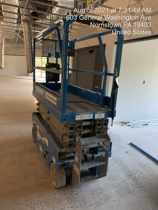 2020 Genie GS-1930 Fixed rails with chain entry gate - Pre A92.20