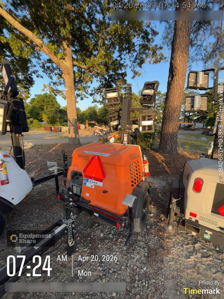 2024 Generac MLT6SKDS-STD4 ELEC WINCH Diesel, Electric Winch Mast, Powerzone Controller, (4) 320W LED Lights, 4kW Generator, 39.9 Gal Fuel Tank, 2" pintle, T3