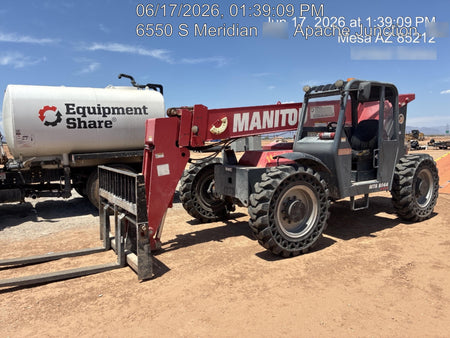 2018 Manitou MTA8044 MTA 8044 - 74 HP T4, Canopy, Worklights/Strobe, Beacon, 66" Carriage, 48" Forks, Solid Tires, Lift Hook, Aux Hydraulics