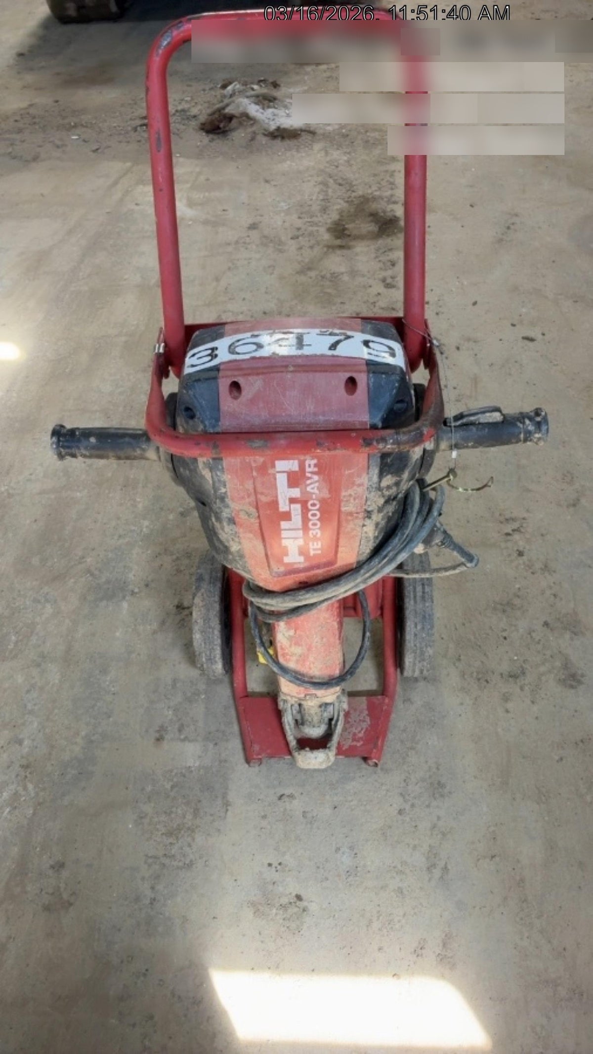 2019 HILTI TE 3000-AVR
