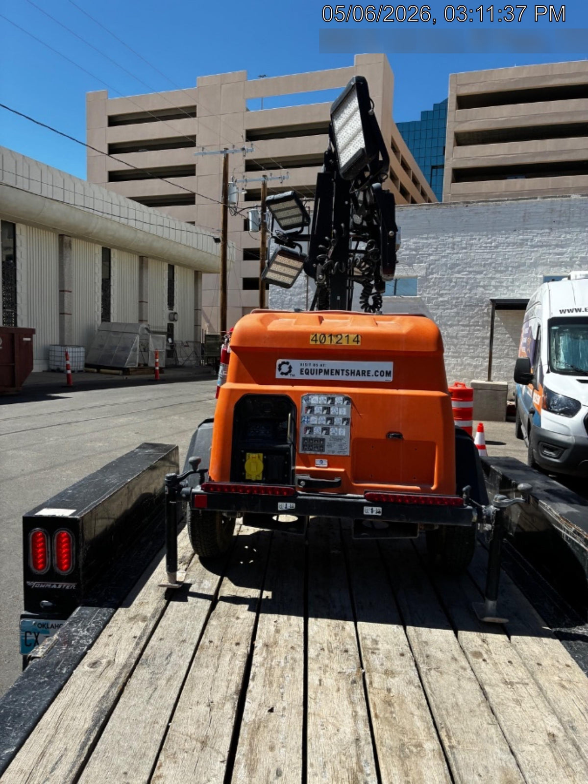 2024 Generac MLT2 Diesel, Flex Switch 120V Input, Powerzone Controller, 
(4) 320W LED Lights, 4kW Generator, 39.9 Gal Fuel Tank, 2" Ball, T3