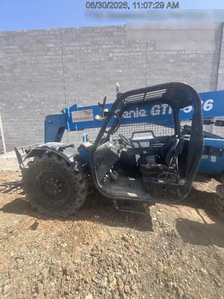 2017 Genie GTH-636 Genie GTH636 Telehandler, 48" Carriage, Solid Tires