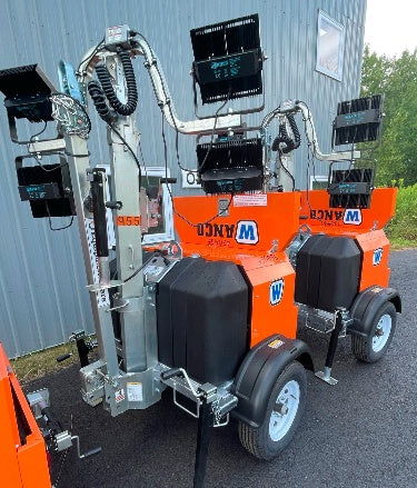 2024 Wanco WLTT-4MM4K Diesel, Deep Sea Controller, Shore Power Plug, Auto Start, (4) 350W LED Floodlights, 4kW Generator, 60 Gal Fuel Tank, 2" Ball, T3