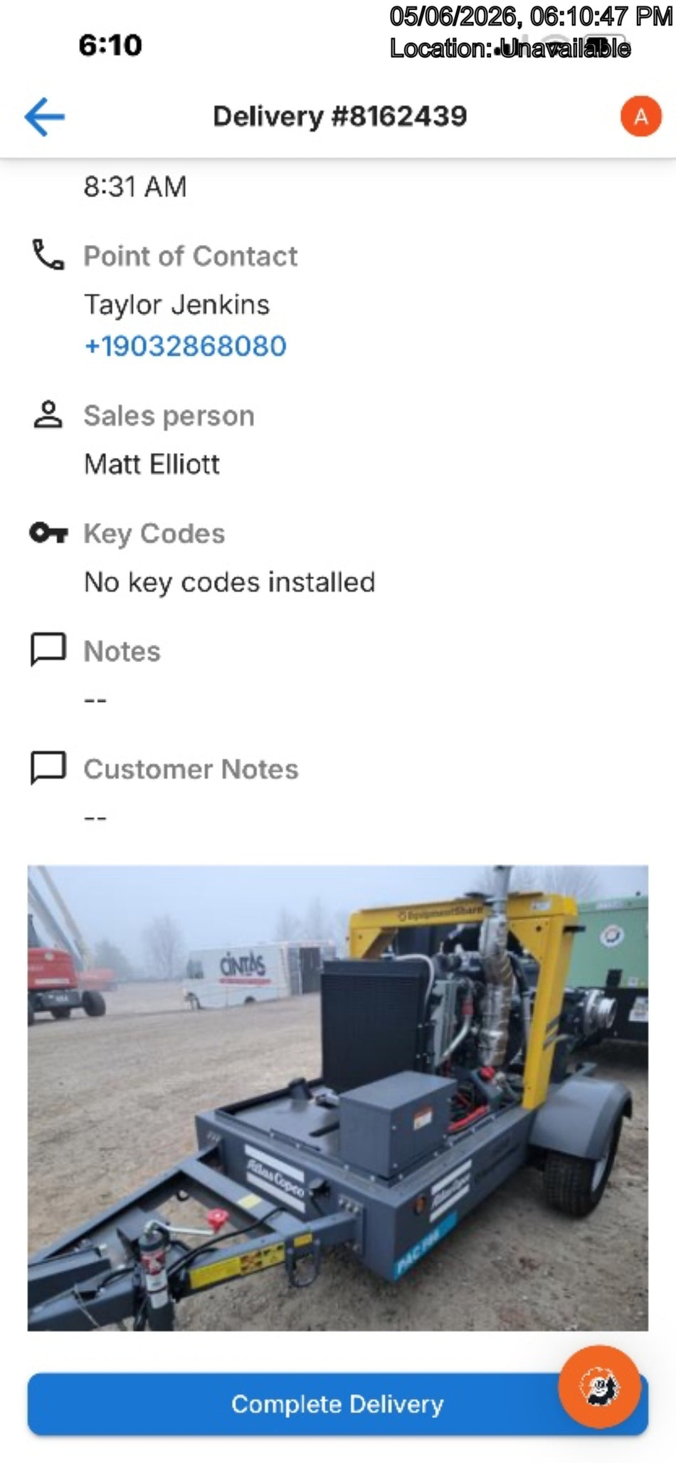 2021 ATLAS COPCO PAC66