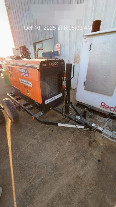 2022 Lincoln Electric LE400 Kubota V1505, Trlr, Cable Rack, Light Kit, ES Decals, T3