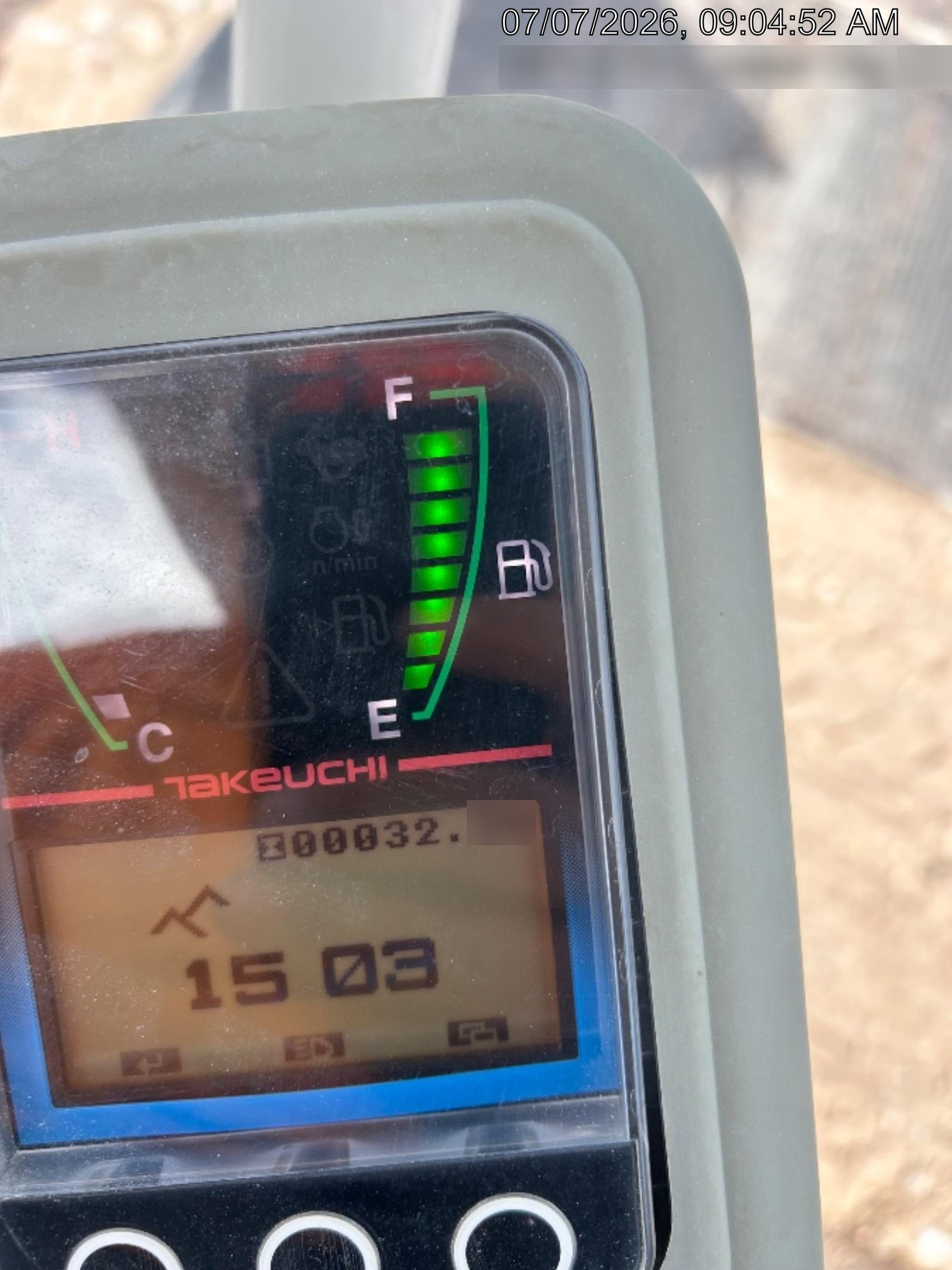 2023 TAKEUCHI TB216R