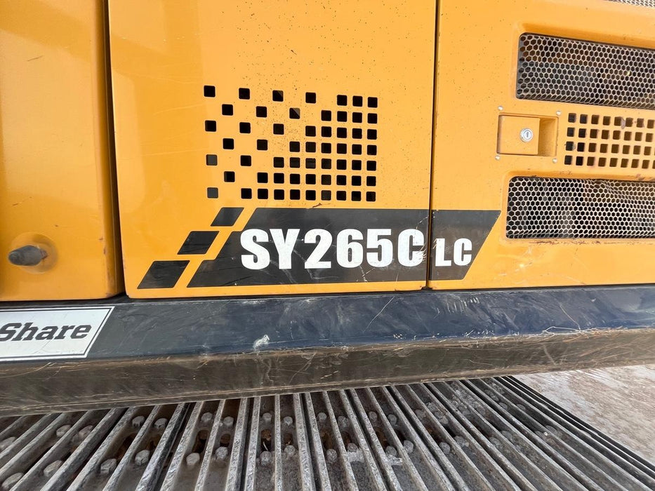 Sany SY265C SY265 Tier 4 - Cab, Hydraulic QC,  Buckets: 36", 48" Main Pin Hydraulic Thumb