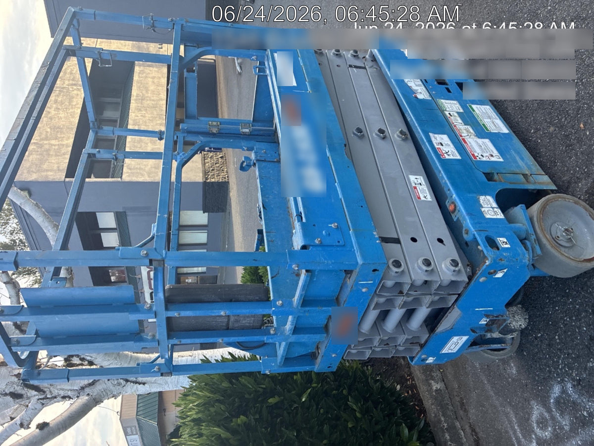 2020 Genie GS-1930 Solid Non Marking Tires, Beacon, Folding rails with half height swing gate