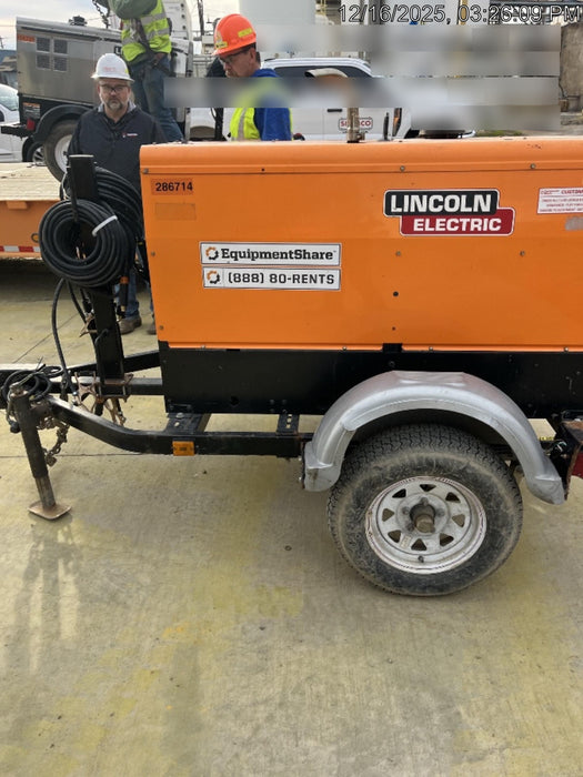 2022 Lincoln Electric LE400 Kubota V1505, Trlr, Cable Rack, Light Kit, ES Decals, T3