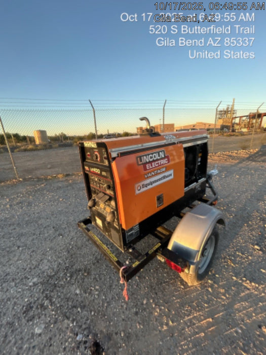 2022 Lincoln Electric LE400 Kubota V1505, Trlr, Cable Rack, Light Kit, ES Decals, T3