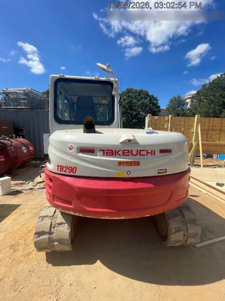 2024 TAKEUCHI TB290-CR