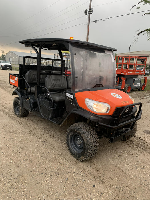 2022 Kubota RTV-X1140W-H Plastic Canopy, Windshield Acrylic Clear, LED Strobe Light, Wire Harness Kit, Back up Alarm
